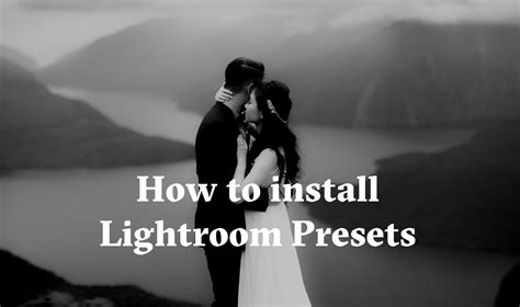 How to Install Lightroom Presets — Chasewild - New Zealand Wedding ...