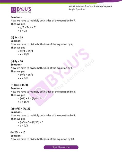 Image result for NCERT Class 7 Maths Simple Equations
