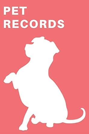 Dog Vaccination Record Book Organizer and Pet Passport: Puppy Shot ...