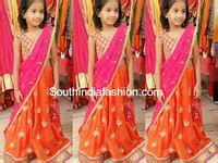 30 langa voni for kids ideas to save today | half saree designs, half ...