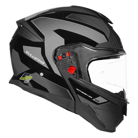 SMK Gullwing Sonic Modular Helmet | ECE 22.06 Certified – PowerSports