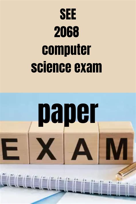 Image result for Computer Science Exam Paper Work Through