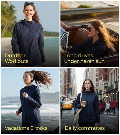 Women Sunscreen Jacket Air Pro