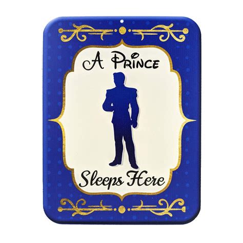 Buy Creative Splash A Prince Sleeps Here | 9 x 12 inch Rigid PVC Prince ...