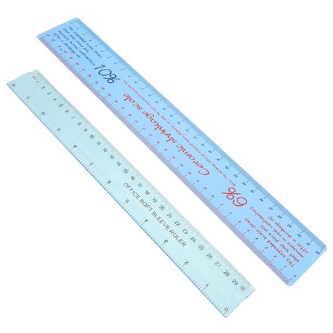 Buy 2pcs Clay Sculpture Ceramic Measuring Pottery Tool, Pottery Ruler ...