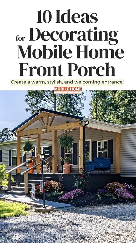 10 mobile home front porch decorating ideas – Artofit