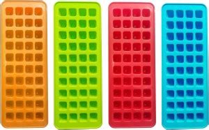 Kitchwish Plastic Water Bottle small Ice Cube Tray with Easy Release ...