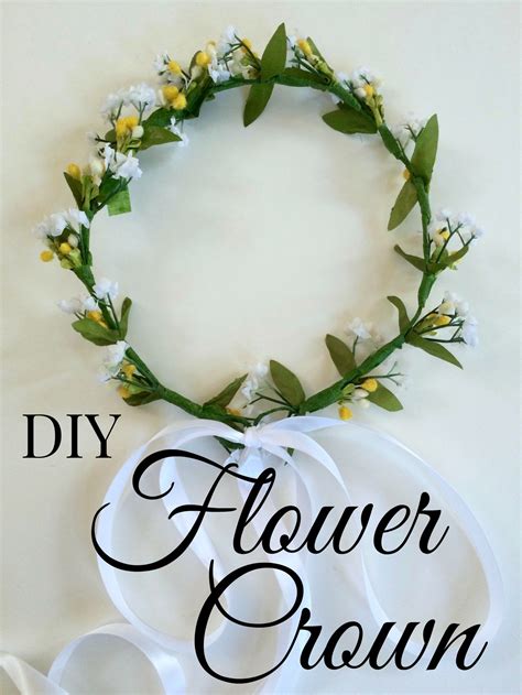 Diy flower crown tutorial – Artofit