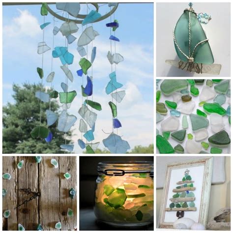 Sea Glass Crafts 的图像结果