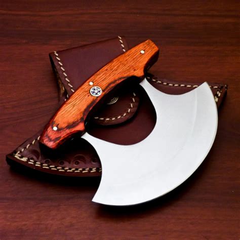 Premium Handmade Carbon Steel Alaska Ulu Knife