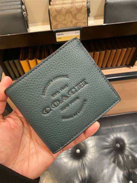 AzuraMart - Coach Men Wallet - Forest / Black - One Size C5456