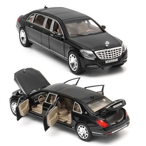 Easytobuy 1/24 Scale Wheels Diecast Maybach S600 Metal Model Pull Back ...