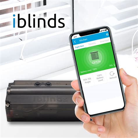 Buy Smart Blinds Alexa Compatible Motorized Z-Wave Automatic Blinds ...