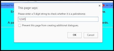 Palindrome Number in JavaScript 的图像结果