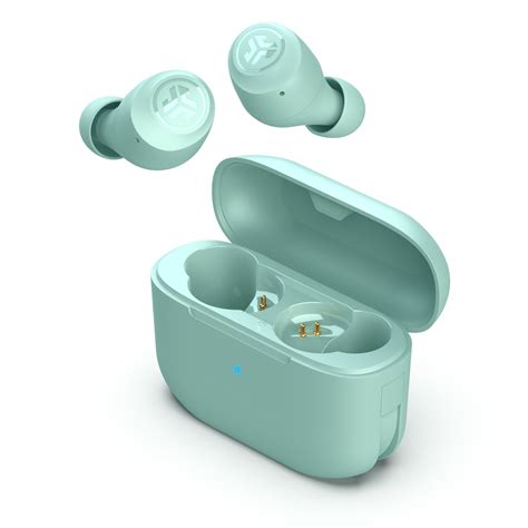 JLab GO POP+ True Wireless Earbuds Mint