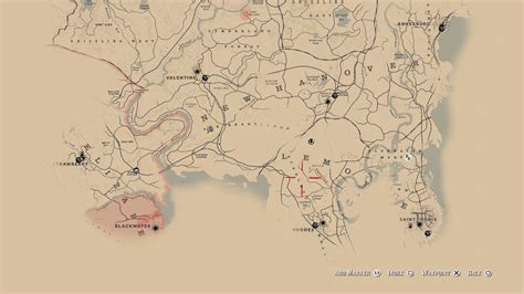 Red Dead Redemption 2 Poisonous Trail Treasure Map Locations - Guide ...