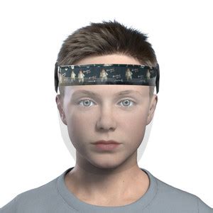 Steelbird SBA-6 Pack of 2 Flip-Up Kids Face Shield With Comics ...