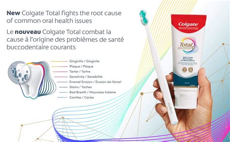 Colgate Total® Active Prevention Plus Deep Clean Toothpaste
