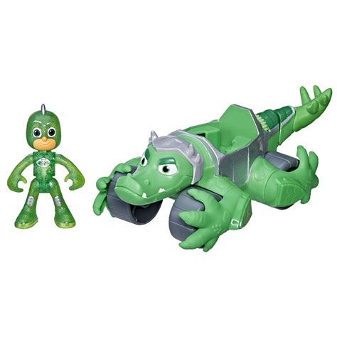 Buy PJ Masks Animal Power Gekko Animal Rider Toy Car, Action Figure ...