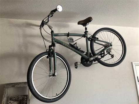 Buy Black 1-Bike Flip Up Wall Mounted Garage Bike Wall Hook Online at ...