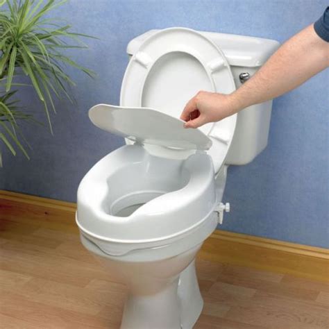 Savanah Raised Toilet Seat With Lid - Essential Aids UK