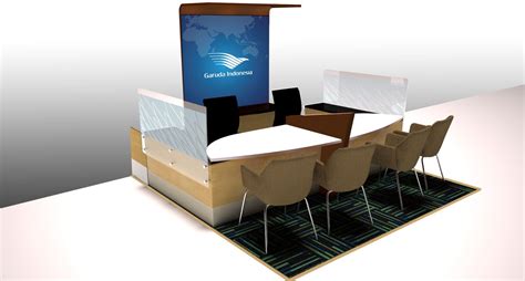 CONTRACTOR SALES BOOTH OF GARUDA INDONESIA INDONESIAN AIRWAYS INFO ...