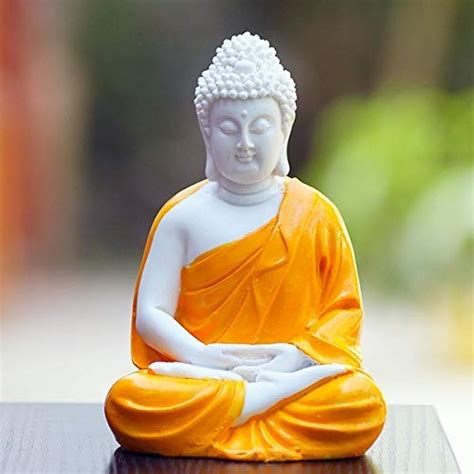 Buy The Decorshed Handcrafted Polyresin Sitting Meditation Dhyan Buddha ...