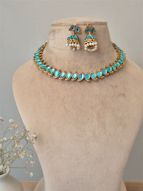 Unique Mallika Necklace Set | NAITRI | Imitation Jewellery – Naitri
