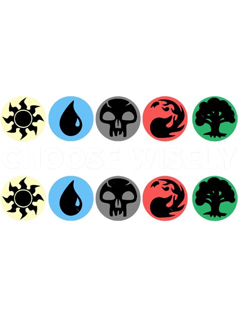 Mana Symbols Magic the Gathering - Inspire Uplift