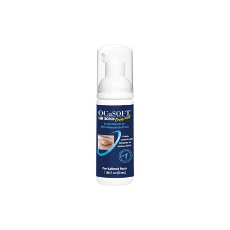Ocusoft Lid Scrub Original Foam (Eyelid Cleanser) – Eyecare Project