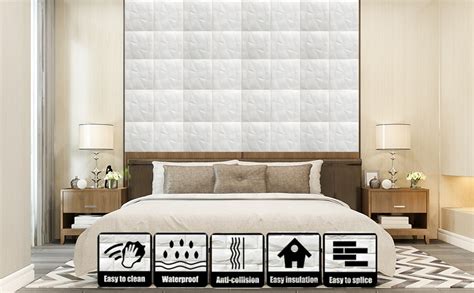 3D PE Foam Brick Wall Stickers Self Adhesive Wallpaper DIY Wall Decor ...