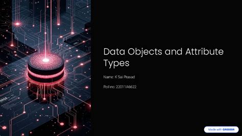 Data Objects & Attribute Types: Understanding Key Concepts - Studocu