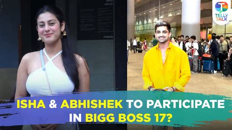 Isha Malviya & Abhishek Kumar Tease Bigg Boss 17 Entry Clues | TV News ...