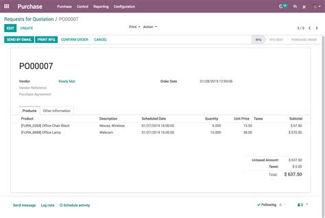 Odoo ERP - Purchase | Zen Software Solutions