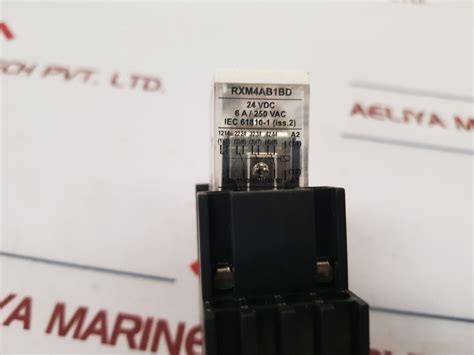 Telemecanique/Schneider Electric Rxm4Ab1Bd Relay – Aeliya Marine Tech