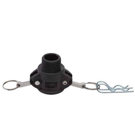 Buy 1" x 1" PVC Camlock Fittings - Plastic Hose Coupler - Poly Type B ...