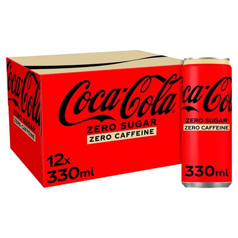 Coca-Cola Zero Sugar Zero Caffeine Can 12 Pack (330 ml) - Storefront EN