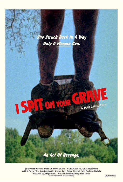 I SPIT ON YOUR GRAVE (Original) Scary Movies, Horror Movies, Movie ...