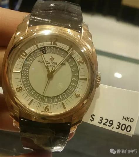 香港购物：下个月起！江诗丹顿将要涨价啦！专柜部分手表实拍图(7) - 香港购物