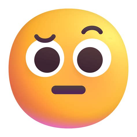 Raised Eyebrow Emoticon