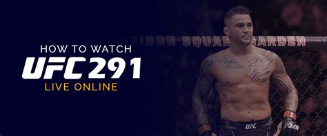 UFC 291: Poirier vs. Gaethje 2 Saturday, July 29, Exclusively on ESPN+ ...