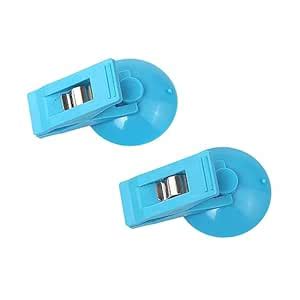 JAZZY PEARLS 2Pcs Window Suction Cup Clip Car Card Suction Cup Holder ...