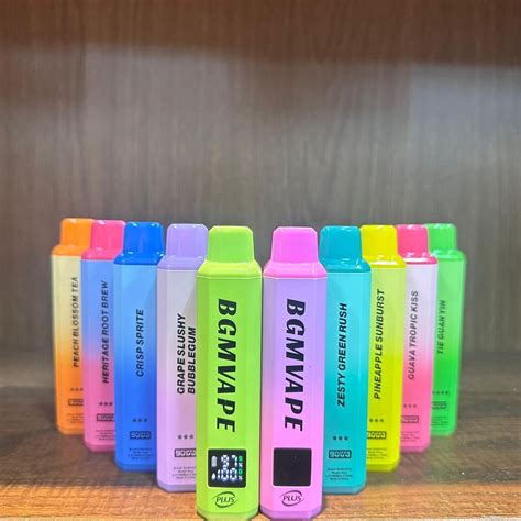 BGM PLUS 9000 PUFFS WITH SCREEN ( NEW VERSION ) - Best Vape Online ...