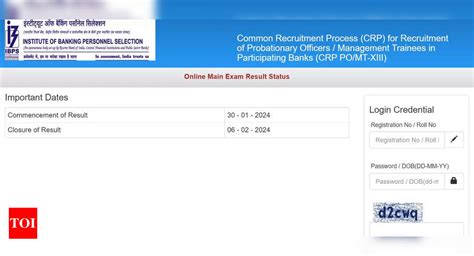 IBPS PO Mains Result 2023 declared at ibps.in, direct link here - Times ...