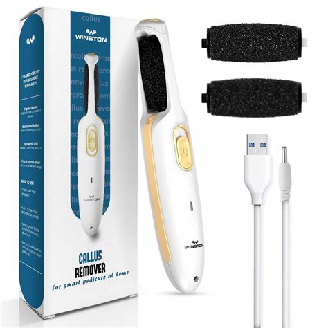 Winston Callus Remover for Feet Electronic Foot Scrubber for Dead Skin ...