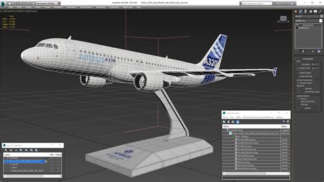 Airbus A320 Scale Model with Stand 3D model | 3D Molier International