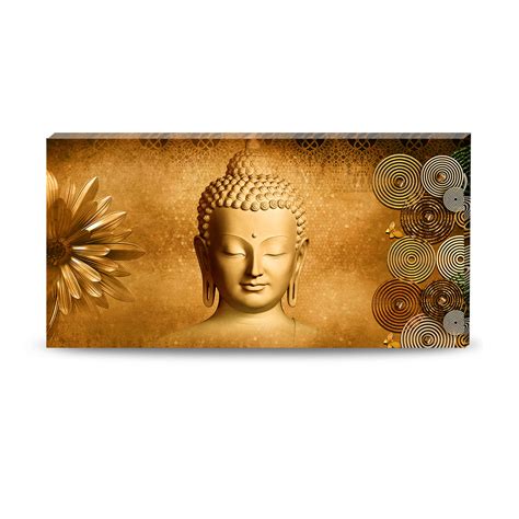 Buddha Painting - Canvas Wall Art & Frames for Home | The Seven Colours