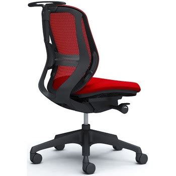 シルフィー 肘なし 背メッシュ ロー ブラックボディ ハンガー有 ランバー有 樹脂脚 オカムラ(岡村製作所) メッシュチェア 【通販モノタロウ】