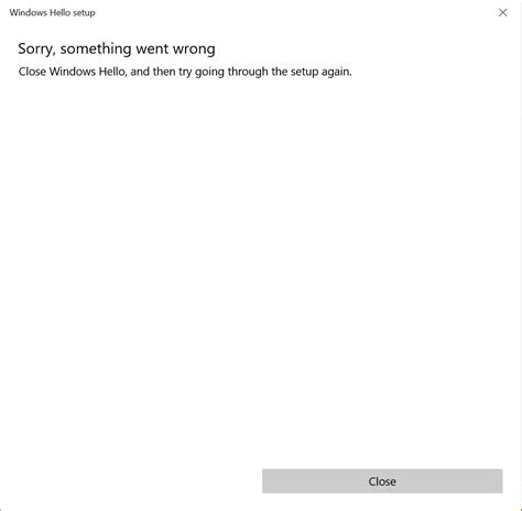 Windows Hello Face Error 的图像结果