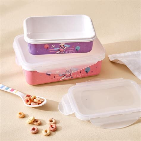 Buy Slate Kids Melamine Printed Lunch Box - 450ml from Home Centre at ...